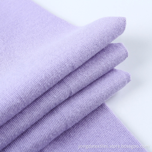 Combed Jersey Knit Shirt 100% Cotton OE Fabric
